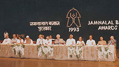 Jamnalal Bajaj Awards 1993 - Award Ceremony