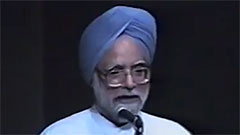 Manmohan Singh - Chief Guest, Jamnalal Bajaj Awards 2001