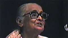 Anutai Vagh's Speech - JBA 1985